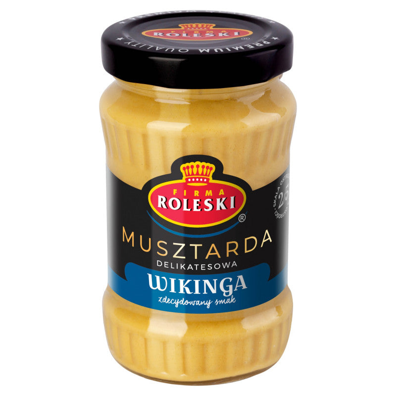 Firma Roleski Musztarda delikatesowa wikinga 175 g