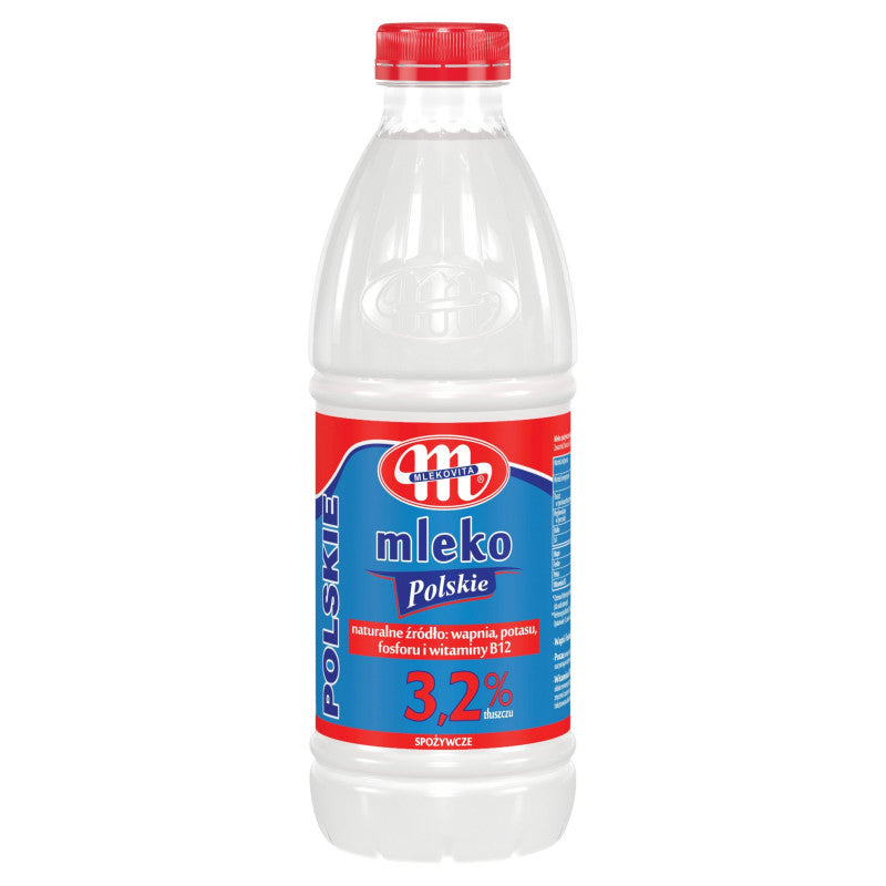 Mlekovita Mleko Polskie spożywcze 3,2% 1 l