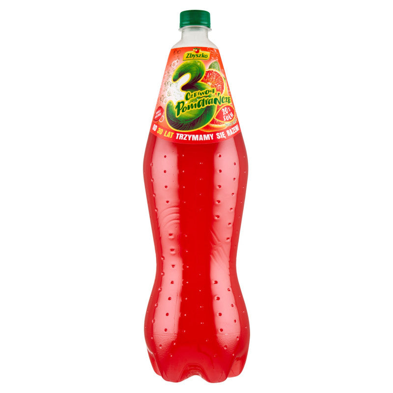 Zbyszko Napój gazowany 3 czerwone pomarańcze 1,75 l